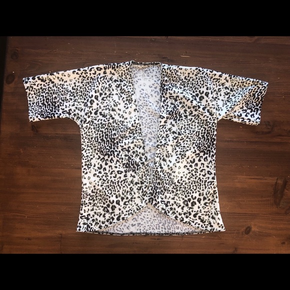 Toddler Leopard Kimono 4 4T Small Shop - Picture 5 of 6